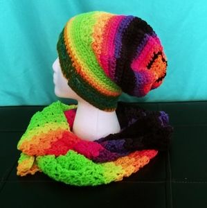 Beenie and scarf